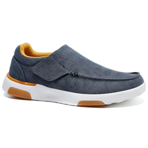 OrthoComfoot Mens Breathable Supportive Slip-On Loafers