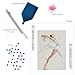 DIAMOND DOTZ Give All Ballet Diamond Painting Kits for Adults - Diamond Art Kits a Relaxing Creative Craft Kit with Dotz Gems 14.5