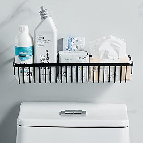 Support de douche adhésif mural blanc idéal pour organiser vos gels douche - 6