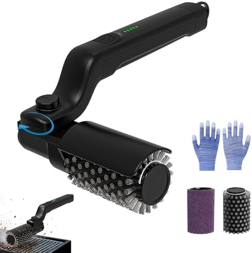 (-50%) HAZENS Elektrische Grillbürste, 180° Winkel, 3-stufige Reinigung, USB-C