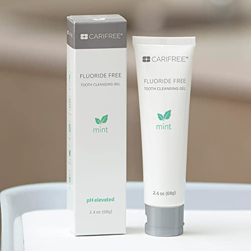 Carifree Fluoride Free Gel (Mint): Nano Hydroxyapatite | Neutralizes Ph | Freshens Breath And Moistens Mouth | Dentist Recommended For Oral Care #TOP4