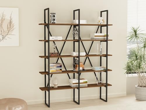 Bookshelf Taglia Unica noce nero