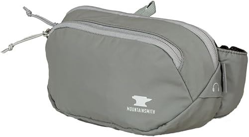 Vista 8 de Mountainsmith Vibe Lumbar Pack - 1.5L Crossbody Fanny Pack for Hiking, Commuting, & Travel - Black Forge