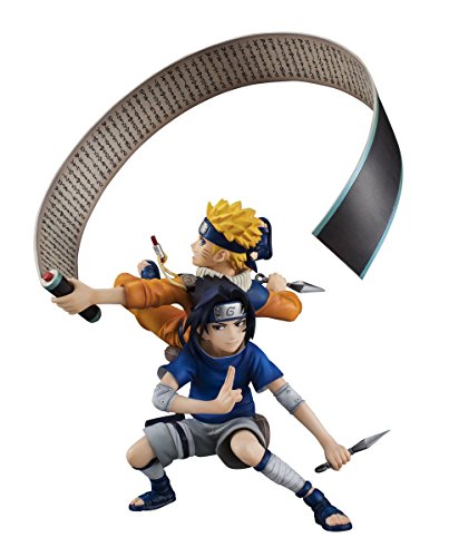 Naruto Uzumaki & Uchiha Sasuke Naruto Shippuden G.e.m Series Remix Pvc Figure #TOP1
