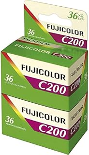 Fujifilm Fujicolor C200 35 mm 36 Exposure Colour Print Camera Film Twin Pack