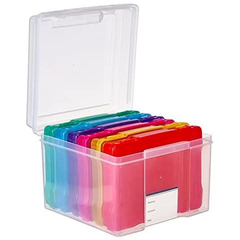 Caja Organizadora de Fotos Multicolor MATANA Cover