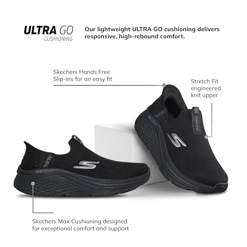 Image of Skechers Womens Max Cushioning Elite 2.0 Eternal Hands Free Slip-ins Sneaker