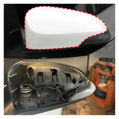 Boîtier rétroviseur Avensis cassé remplacement cache portière gris
