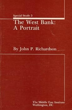 Paperback The West Bank: A portrait (Special study) Book