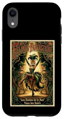 Felines Fantastique - �C���X�s���[�V�����𓾂��t�����`�L���o���[�X�^�C���̃|�X�^�[�B �X�}�z�P�[�X iPhone XR �p
