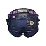 Haltegriff auf der Rückseite Mystic Watersports - Surf Kitesurf & Windsurfing Passion Damensitzgurt Schwarz - Haltegriff auf der Rückseite