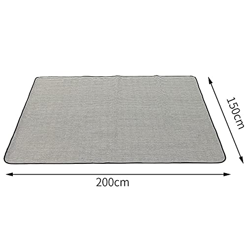 Couverture de plage extra large pour éviter le sable et l'humidité au sol