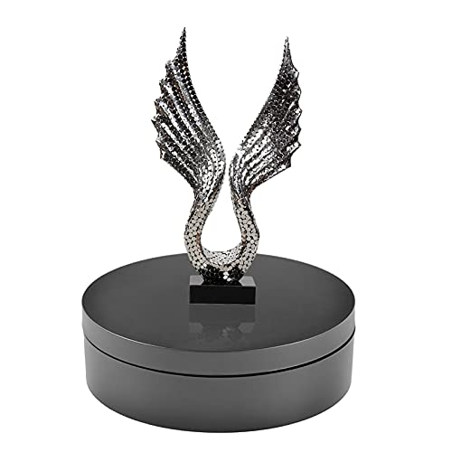 Nobranded Suporte de exposição rotativo motorizado, suporte de exibição rotativo de 360 graus, plata