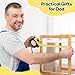 One Measures Up Gifts for Dad, Dad Gifts from Son Daughter, Fathers Day Birthday Christmas Gifts for Dad, Tool Gifts Woodworker Carpenter Gifts, No One Measures Up to You, Engraved Tape Measure 25 FT