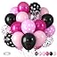 Pink Black Dots