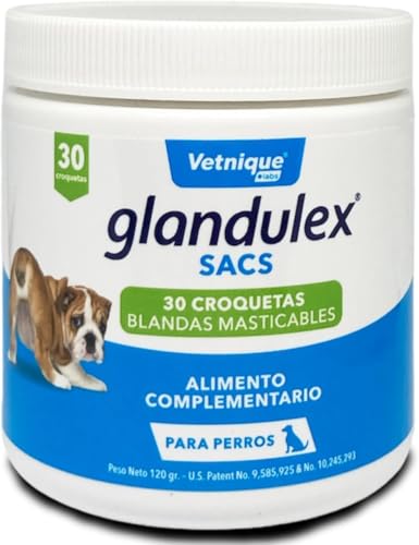 Glandulex Croquetas Blandas Altamente Palatables - 30 Croquetas (120 g)