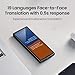 iflytek Language Translator Device with Offline Translation, 60 Languages Voice & Photo Translation, Real-Time Interpreter, 2-Year Free Global Data, for Travel, Business, Learning