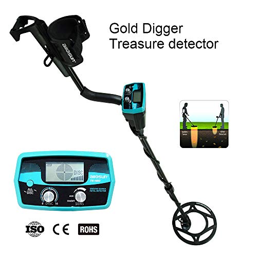 allsun Pro Underwater Metal Detector Underground Waterproof Gold Finder