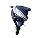 Pilot Automotive CC-6332 Blue/Silver Motorcycle Cover, Medium
