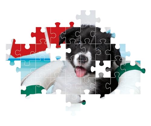 Puzzle 104 pièces : Plage ensoleillée Clementoni Puzzles - vue 7