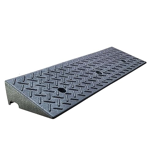 WORDFUN Türschwellenrampe Kunststoff Bordsteinrampe