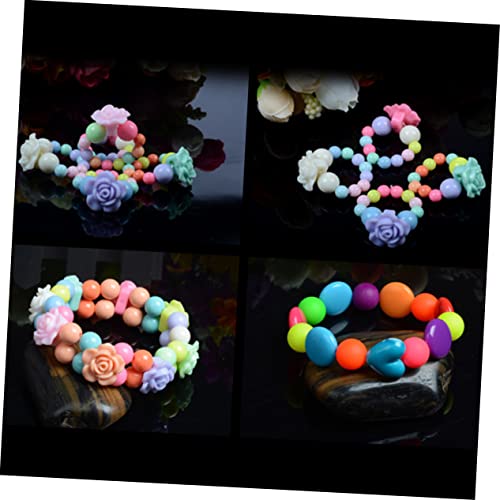 TOYANDONA 2 Peças 24 miçangas coloridas para fazer joias brinquedos miçangas para fazer joias infant