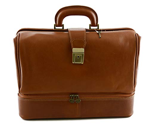Bolso doctor en piel verdadera para el día a día en el sector business 3