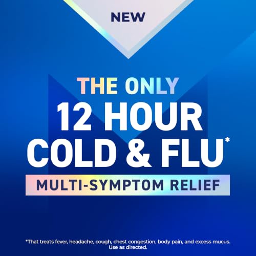 Mucinex 12Hr Cold and Flu Medicine for Adults, All Day Relief, 32 Tablets - image 3