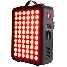 Red - Light - Therapy- Infrared Light 660nm 850nm High Power Panel Dual Chip Clinical Grade LED Device with LED Touch Screen 300W Black