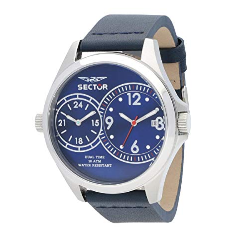 Imagen de Sector Reloj Analogico para Hombre de Cuarzo con Correa en Cuero R3251180015