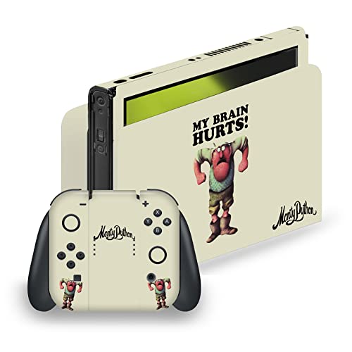 Skin vinyle Nintendo Switch OLED pour protéger des rayures style Monty Python