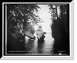 Historic Framed Print, Stella Cove, Apostle Island [sic], Lake Superior, 17-7/8' x 21-7/8'