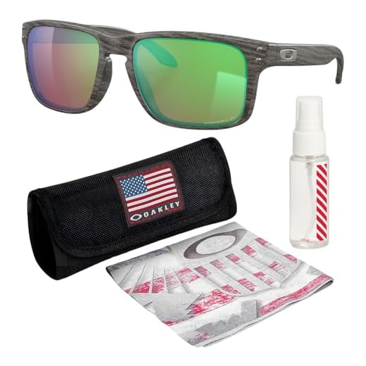 Oakley OO9102 HOLBROOK MATTE - Polarizado/não polarizado - Óculos de sol quadrados com kit de óculos oficial, Madeira, 55 mm