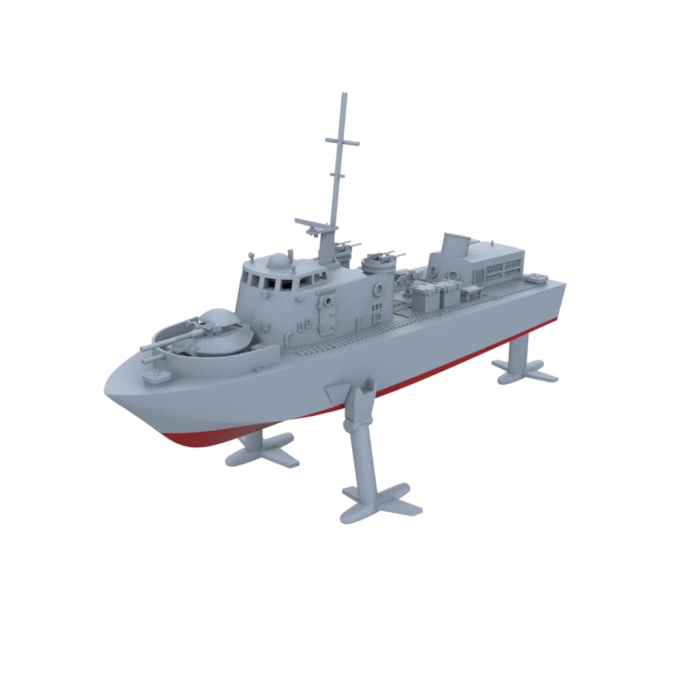 MRY-SFW SSC72761S-A 1/72 zestaw do budowy modelu wojskowego USS Flagstaff klasa patrolowa łódź błotnik (PGH-1) pełny kadłub