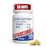 RUTASCORBIN Rutin and Vitamin C Tablets for Circulation and Immune Support | Moderate Daily Dose for Vessels...