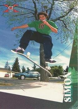 Amazon.com: Simon Woodstock trading card (Skateboarder) 1994