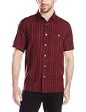 Haggar Men's Short-Sleeve Button-Front Shirt
