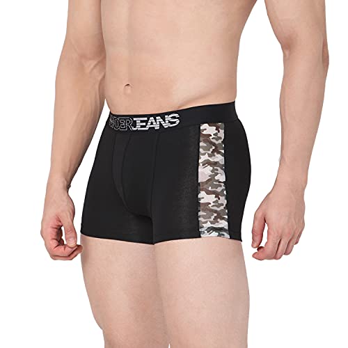 Image of Underjeans Men's Cotton Blend Regular Fit Trunk