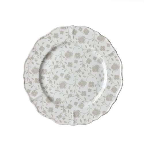 Rose e Tulipani Mayflower Arena R15440001F Platos, Plana, 27 cm, diseño de Flores, Pack de 6 pcs