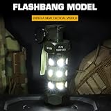 Gunyoo Airsoft Flashbang Modell Taktische Handgranate Spielzeug Outdoor Camping Notlicht für Paintball Kampf CS Schlacht Spiel Militär Cosplay Requisiten Feld Training
