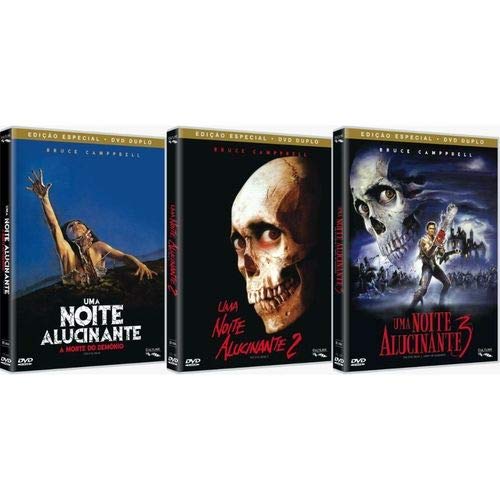 Box DVD Uma Noite Alucinante - 1, 2 E 3 Com 6 DVDs