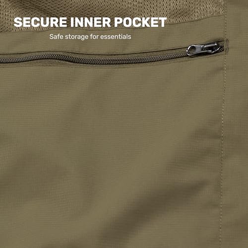 The ScotchMan Regenjacke Herren Wasserdicht Outdoor – Ultraleicht Packbare Winddichte Jacke mit Kapuze – Übergangsjacke für Wandern, Fahrrad & Alltag – Unisex
