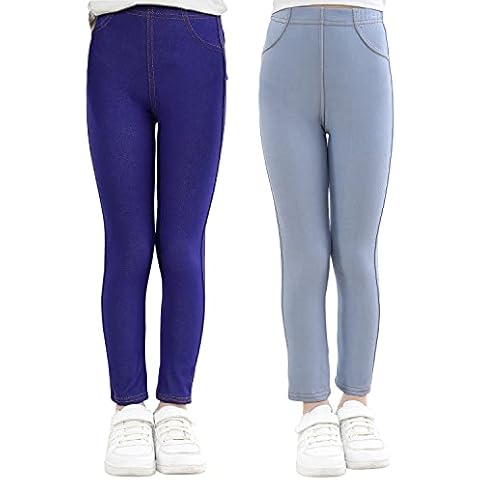 Adorel Leggings Vaqueros Elástico Niña Pack de 2 Cover
