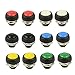 Produktbild 12mm Momentan Wasserdicht Taster Schalter Druckknopf 5 Stück
