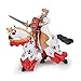 Papo -Hand-Painted - Figurine -Medieval-Fantasy -Red King Arthur -39950 - Collectible - for Children - Suitable for Boys and Girls - from 3 Years Old