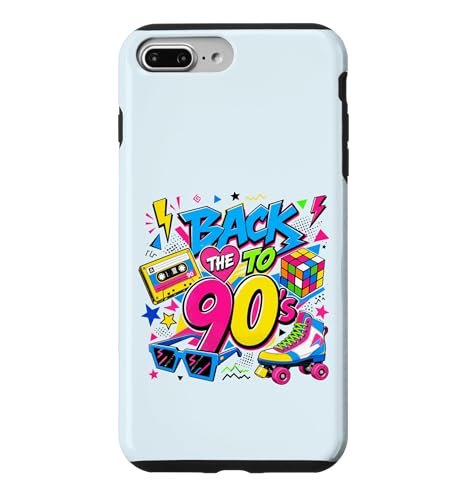 Back to 90s �m�X�^���W�A ���[���[�X�P�[�g ���W�J�Z 90�N�� �X�}�z�P�[�X iPhone 7 Plus/8 Plus �p