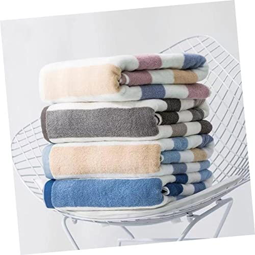 Serviette de bain coton 90x180cm IMIKEYA drap douche épais hiver adulte confortable - 4