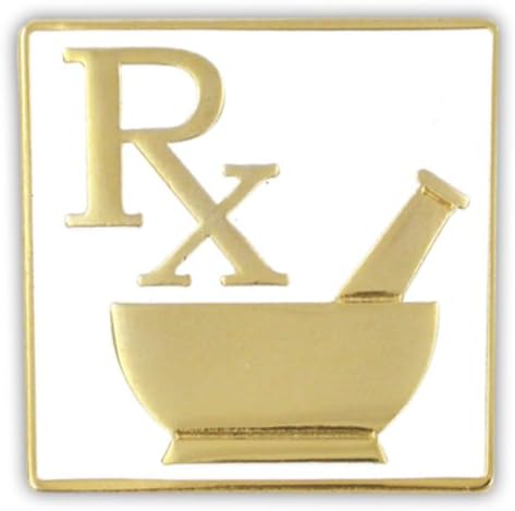 PinMart Pharmacy RX Logo Lapel Pin