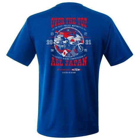 Amazon.co.jp: 白バイ Tシャツ 第51回白バイ大会 限定品 ホンダ 半袖