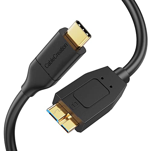USB C 3.1 Type C to Micro B Hard Drive Cable for…
